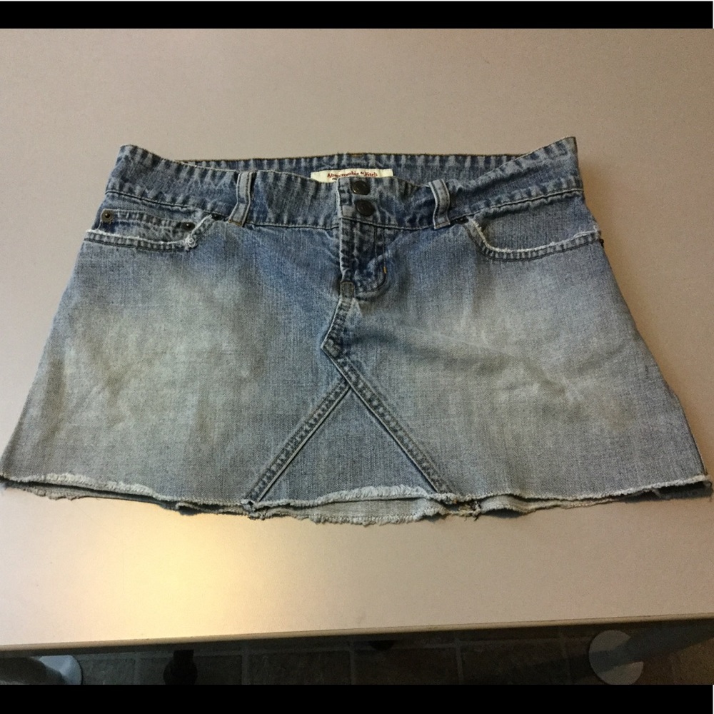Super Cute Denim Mini Skirt